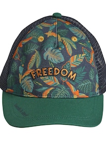 Kinder Cap mit Dschungelprint