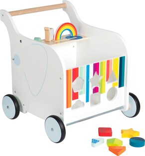 Lauflernwagen Spielzeugbox Elefant