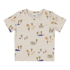 T-Shirt mit Tasche Safari
