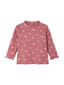 Baby Shirt mit Blumenmuster