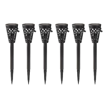 Solar-Schattenlampe "3 in 1", 6 Stück