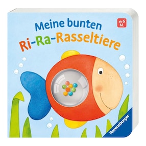 Pappbilderbuch Meine bunten Ri-Ra-Rasseltiere