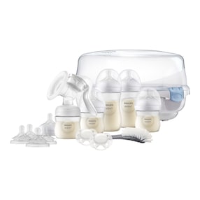 6-tlg. Starter-Set, Handmilchpumpe SCD430/50, ab Geburt