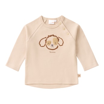 Raglanshirt langarm Hund