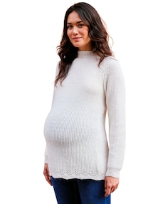 Wende-Pullover für Schwangerschaft und Stillzeit