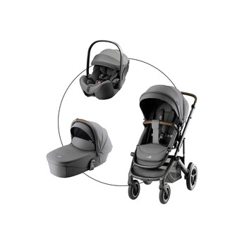 Kombikinderwagen SMILE 5Z STYLE Trio-Set inkl. Babyschale BABY-SAFE PRO i-SIZE