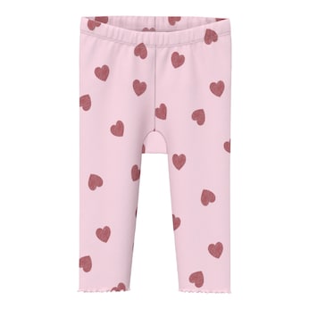 Leggings Herzen Rippqualität