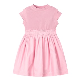 Kleid kurzarm Rippqualität