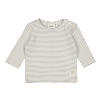 Shirt langarm Ringel Rippqualität