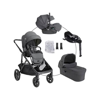 Kombikinderwagen Versiti Travel-Set inkl. Babyschale i-Level Pro und Isofix-Basis i-Base Encore