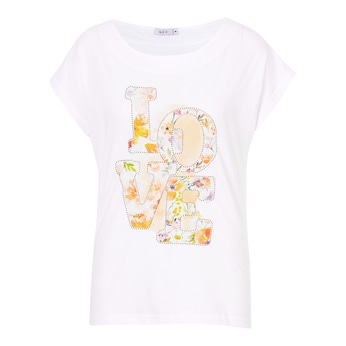 Damen Baumwoll-T-Shirt „Love“