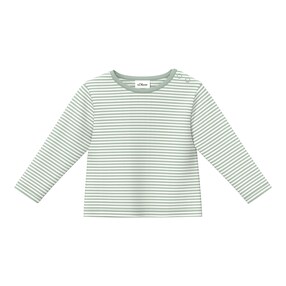 Shirt langarm Ringel Rippqualität