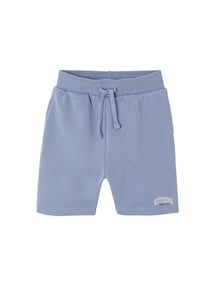 Sport-Shorts Jungen mit Print am Bein