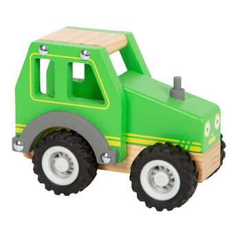 Traktor aus Holz