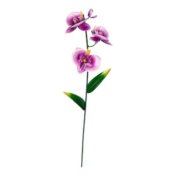 Metall-Gartenstecker "Orchidee"