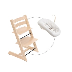 Bundle Treppenhochstuhl inklusive Newbornset Vanilla White