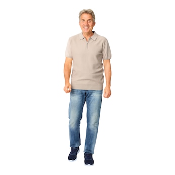 Herren-Poloshirt mit Zipper „Philipp“
