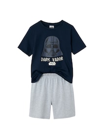 Kinder Sommer-Schlafanzug Darth Vader STAR WARS nachtleuchtend