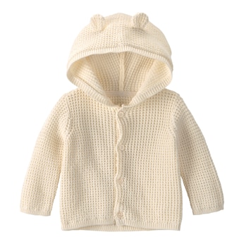 Strickjacke Kapuze mit Ohren