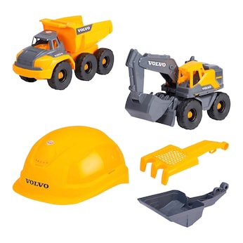 Baustellen-Set Volvo Construction Playset