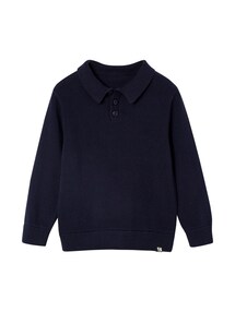 Pullover mit Polokragen Jungen