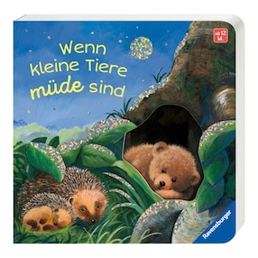 Pappbilderbuch Wenn kleine Tiere müde sind