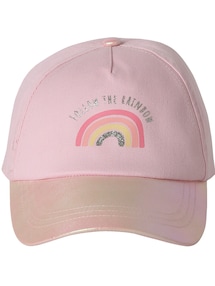 Mädchen Cap mit Regenbogen