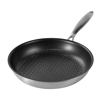 SILVERSTAR Edelstahlpfanne Bratpfanne 28 cm | ohne Deckel