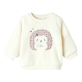 Plüsch-Sweatshirt Igel