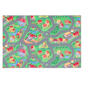 Kinder Spiel Teppich Little Village