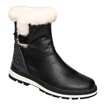 Kuschel-Stiefel mit Leder „Carina“ 