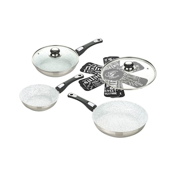 Pfannen-Set Cerafit  Mont-Blanc, 7-teilig