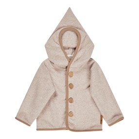 Baumwollfleece-Jacke
