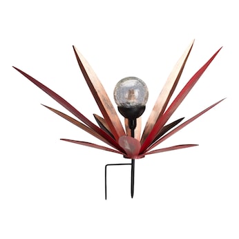 LED-Solar-Gartenstecker "Blatt"