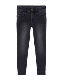 Jungen Slim-Fit-Jeans WATERLESS, Hüftweite SLIM, Bundweite verstellbar