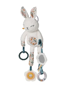 Weiche Baby Activity-Hase RETRO FLOWER