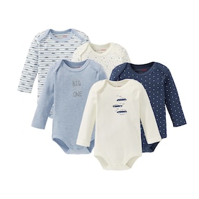 5er-Pack Bodys langarm 