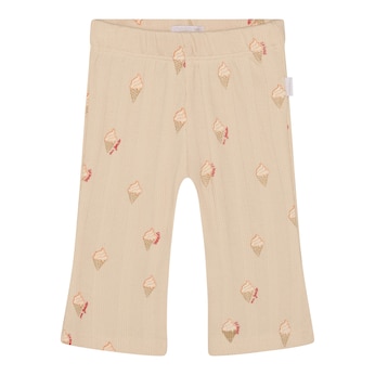 Leggings Eis flared Rippqualität