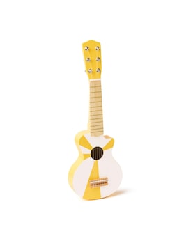Gitarre gelb weiss