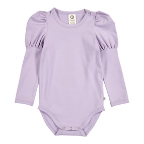 Body langarm mit Puffärmeln