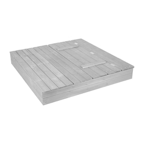 Sandkasten, aufklappbare Sitzbank + Spielwannen  Outdoor +