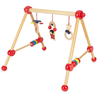 Spielbogen aus Holz Babys