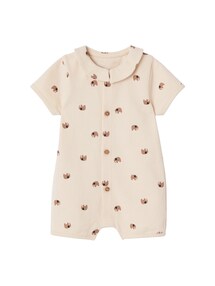 Gestreifter Baby Overall