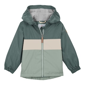 Regenjacke mit Kapuze Colorblock
