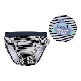 Badewindelhose mit UV-Schutz Ringel Hai
