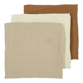 3er-Pack Mullwindeln 70x70 cm