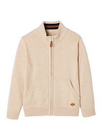 Jungen Cardigan, Stehkragen
