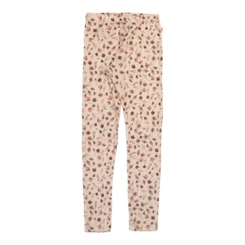 Woll-Leggings Blumen