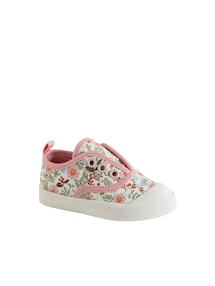 Baby Stoff-Sneakers mit Gummizug