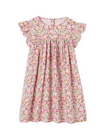 Kurzärmeliges Mädchen Sommerkleid